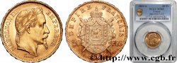 20 francs or Napoléon III, tête laurée 1861 Paris F.532/1