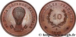 Essai au module de 10 centimes au ballon 1870 Paris VG.3780 