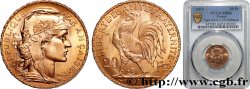 20 francs or Coq, Liberté Égalité Fraternité 1910 Paris F.535/4