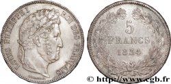 5 francs IIe type Domard 1834 La Rochelle F.324/33
