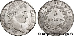 5 francs Napoléon Empereur, Empire français 1811 Rouen F.307/28