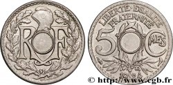 5 centimes Lindauer, petit module, non perforé 1924 Paris F.122/8 var.