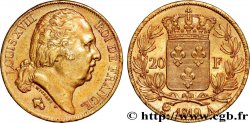 20 francs or Louis XVIII, tête nue 1819 Paris F.519/15 AU 