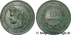 10 centimes Cérès, tout petit A 1870 Paris F.135/2