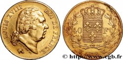 40 francs or Louis XVIII 1818 Lille F.542/8
