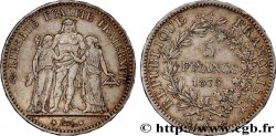 5 francs Hercule 1875 Bordeaux F.334/16