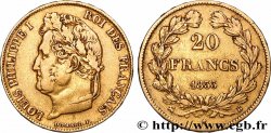 20 francs Louis-Philippe, Domard 1833 Rouen F.527/5