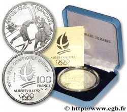 Belle Épreuve 100 francs - Ski acrobatique / Chamois 1990 Paris F5.1610 1