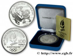 Belle Épreuve 100 francs - Hockey / Bouquetin 1991 Paris F5.1612 1 MS70 