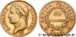 40 francs or Napoléon tête laurée, Empire français 1809 Paris F.541/1