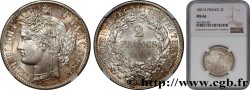 2 francs Cérès, avec légende 1881 Paris F.265/12 FDC66 NGC