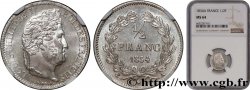 1/2 franc Louis-Philippe 1834 Paris F.182/40 SC64 NGC