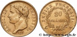 20 francs or Napoléon tête laurée, Empire français 1809 Paris F.516/1