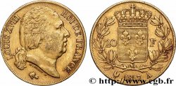 20 francs or Louis XVIII, tête nue 1817 Paris F.519/5