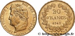20 francs or Louis-Philippe, Domard 1840 Lille F.527/23