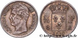 1/4 franc Charles X 1830 Paris F.164/39