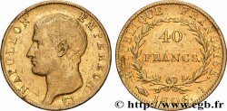 40 francs or Napoléon tête nue, calendrier grégorien 1806 Limoges F.538/2