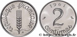 Essai de 2 centimes Épi 1961 Paris F.111/2
