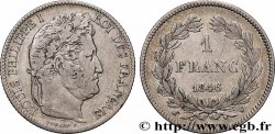 1 franc Louis-Philippe, couronne de chêne 1846 Lille F.210/109