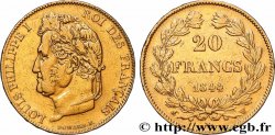 20 francs Louis-Philippe, Domard 1844 Lille F.527/32