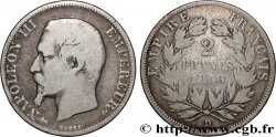 2 francs Napoléon III, tête nue 1856 Lyon F.262/8