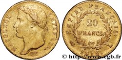 20 francs or Napoléon tête laurée, Cent-Jours 1815 Bayonne F.516A/2