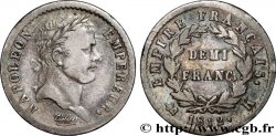 Demi-franc Napoléon Ier tête laurée, Empire français 1812 Bordeaux F.178/40