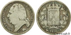1 franc Louis XVIII 1816 Paris F.206/1