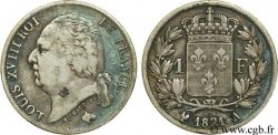 1 franc Louis XVIII 1821 Paris F.206/36