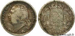 1 franc Louis XVIII 1821 Lille F.206/39