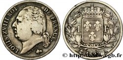 1 franc Louis XVIII 1822 Paris F.206/40