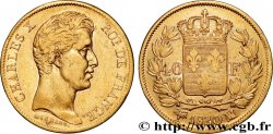 40 francs or Charles X, 2e type 1830 Marseille F.544/6