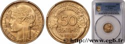 50 centimes Morlon, avec raisin, 9 et 2 ouverts 1932  F.192/7