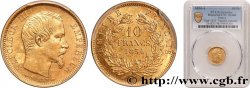 10 francs or Napoléon III tête nue, petit module 1854 Paris F.505A/1