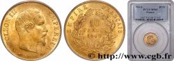 10 francs or Napoléon III, tête nue 1860 Paris F.506/9