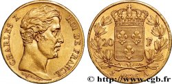 20 francs or Charles X 1825 Paris F.520/1