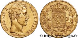20 francs Charles X 1825 Lille F.520/2