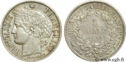1 franc Cérès, IIe République 1851 Paris F.211/9 SUP55 