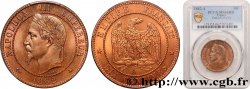 Dix centimes Napoléon III, tête laurée 1862 Paris F.134/7