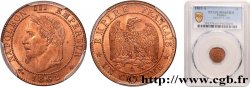 Un centime Napoléon III, tête laurée 1862 Paris F.103/4