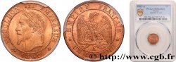 Un centime Napoléon III, tête laurée 1862 Paris F.103/4