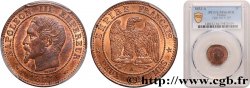 Deux centimes Napoléon III, tête nue 1853 Paris F.107/1