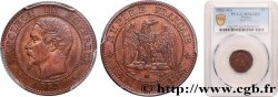 Deux centimes Napoléon III, tête nue 1853 Marseille F.107/7
