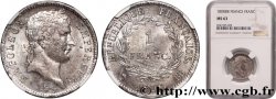 1 franc Napoléon Ier tête laurée, République française 1808 Strasbourg F.204/4