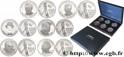 Belle Épreuve Coffret Essais - Centenaire du Cinéma 1995  F5.1642 1643 1644 1648 1652 1654 E