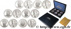 Coffret six pièces de 100 francs Belle Épreuve  - Centenaire du Cinéma 1995 Paris F5. 