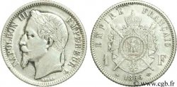 1 franc Napoléon III, tête laurée 1866 Paris F.215/3 TTB48 