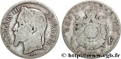 1 franc Napoléon III, tête laurée 1867 Strasbourg F.215/7