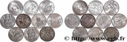 Lot de 10 pièces de 100 francs commémoratives - - F.-/