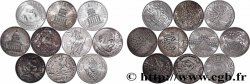 Lot de 10 pièces de 100 francs commémoratives - - F.-/